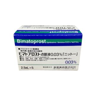 Bimatoprost Ophthalmic Solution 0.03% (Bimatoprost Ophthalmic Solution "NITTO"® / ビマトプロスト点眼液0.03%「ニットー」)