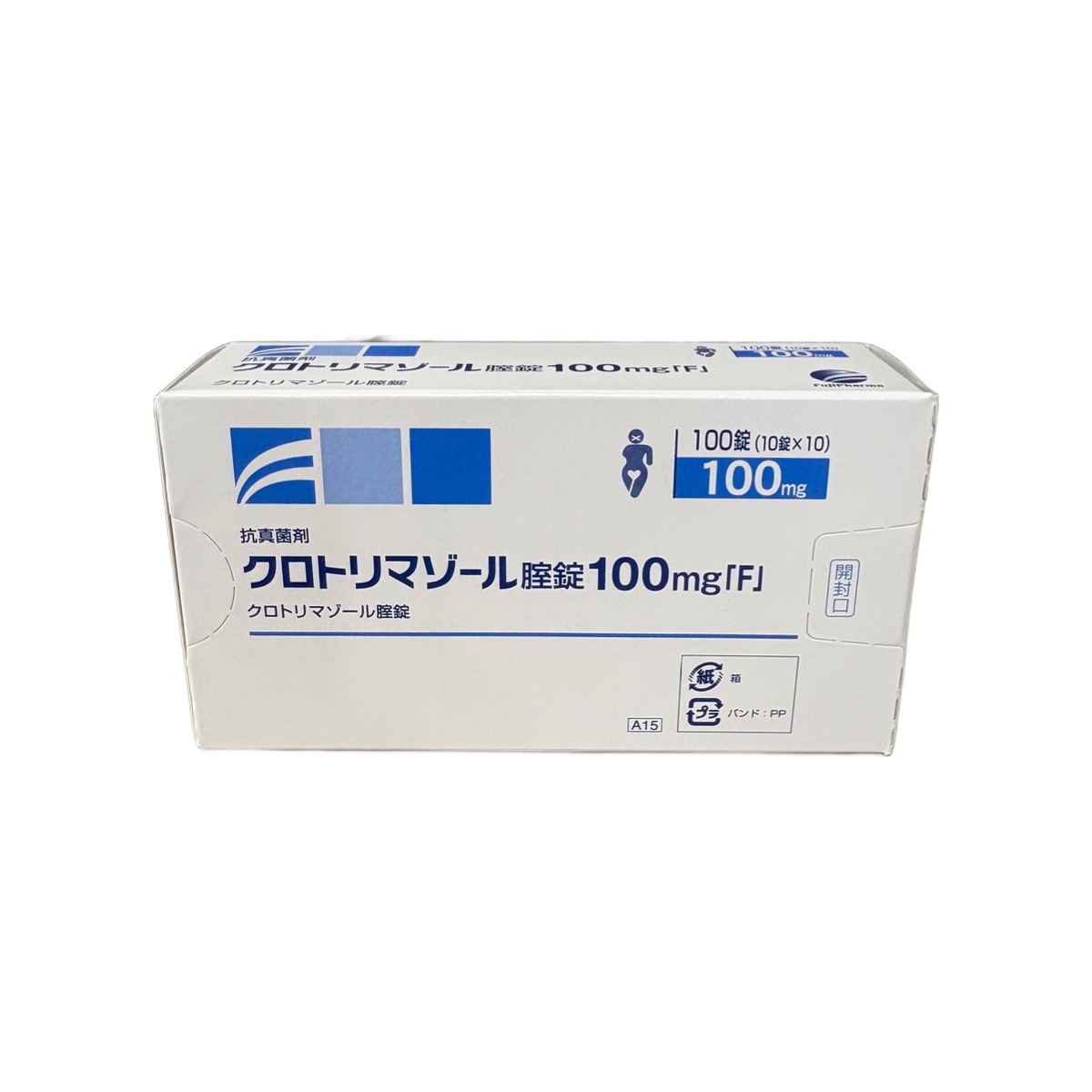 Clotrimazole Vaginal Tablets 100mg (Clotrimazole Vaginal Tablets "F"® / クロトリマゾール腟錠100mg「F」)