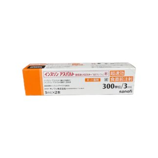 Insulin Aspart (Genetical Recombination) [Biosimilar 1] Injection 300 units/3mL (Insulin Aspart BS Injection SoloStar NR "Sanofi"® / インスリン アスパルト BS注ソロスター NR「サノフィ」)