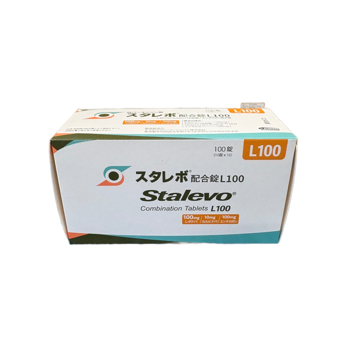 Levodopa / Carbidopa / Entacapone Combination Tablets L100 (Stalevo L100® / スタレボ配合錠L100)