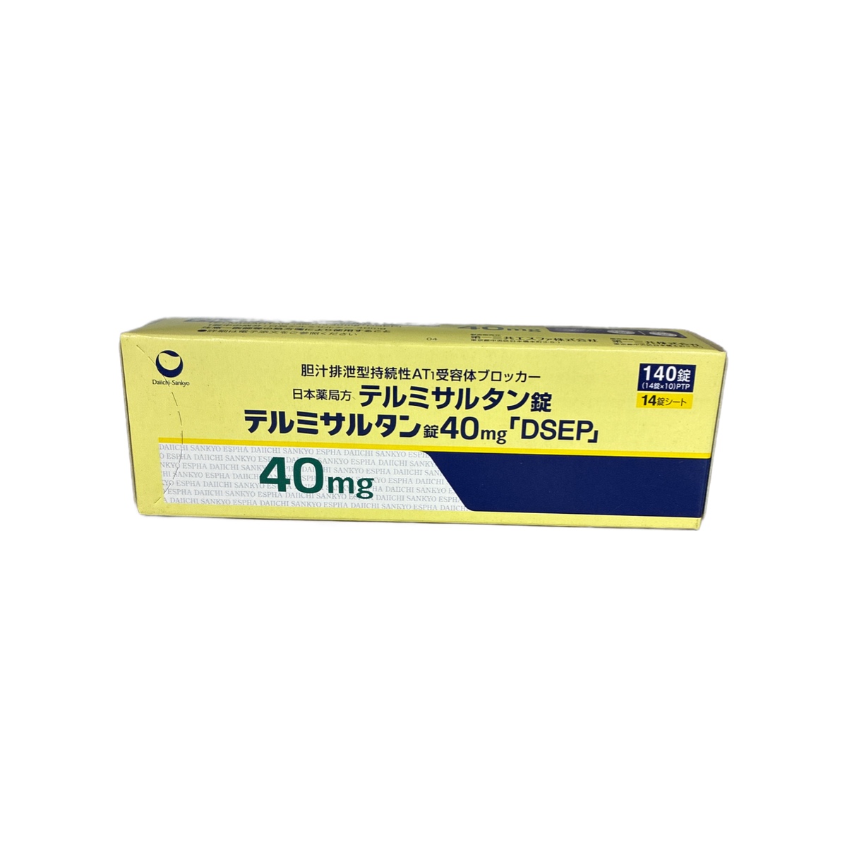 Telmisartan Tablets 40mg (Telmisartan "DSEP"® / テルミサルタン錠40mg「DSEP」)